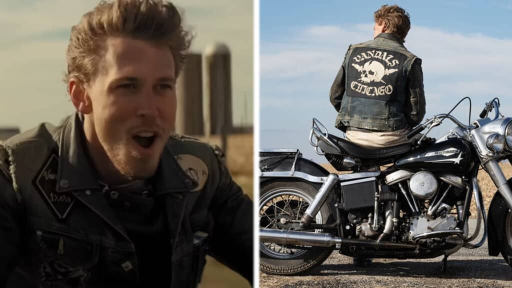 Austin Butler sorprende con su look en la premiere de El club de los vándalos