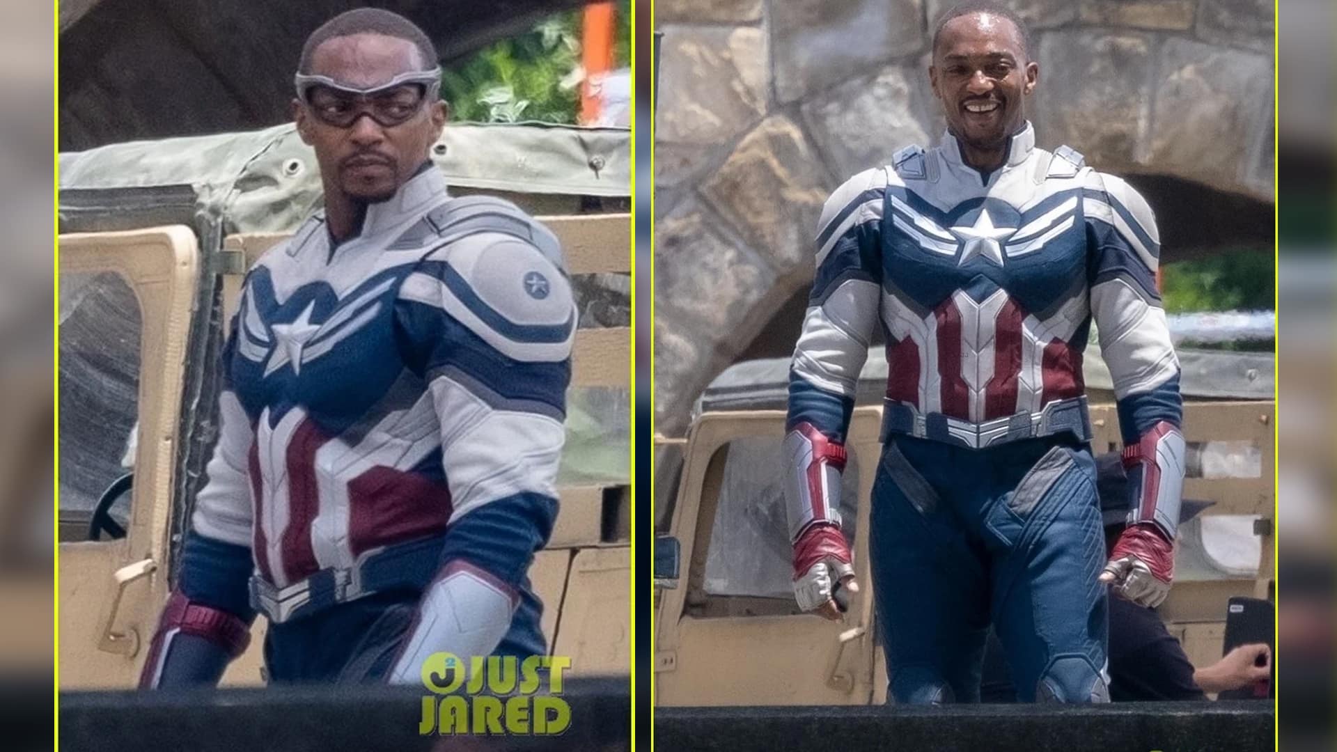 Capitán América 4 Anthony Mackie traje