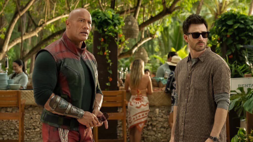 Tráiler, dónde ver y datos curiosos de Código: Traje rojo, con Dwayne Johnson y Chris Evans