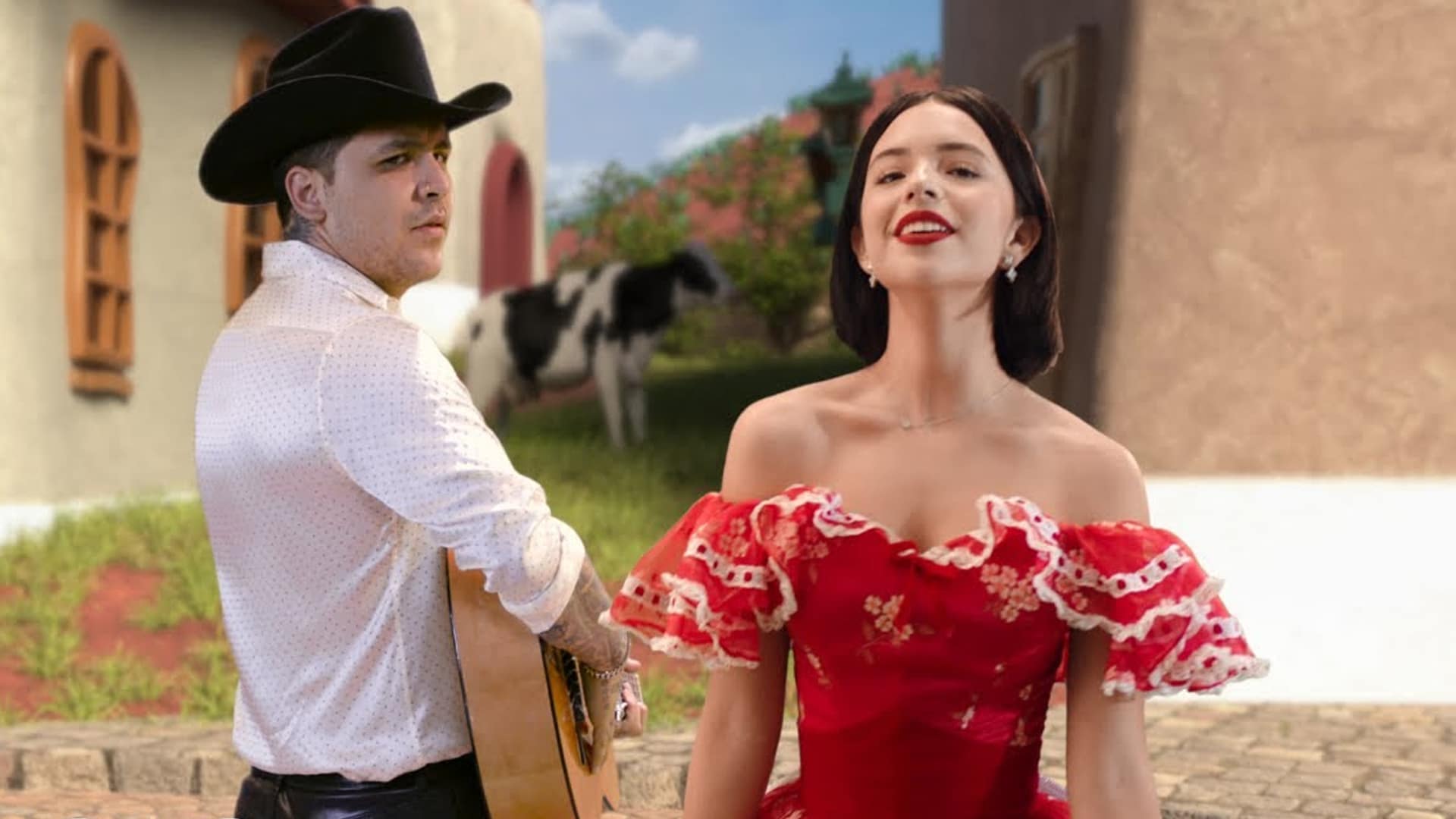 Christian Nodal y Angela Aguilar