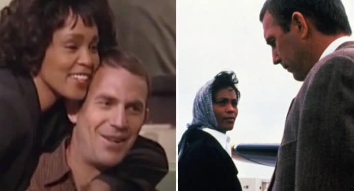 Película de 1992 dirigida por Mick Jackson y escrita por Lawrence Kasdan y protagonizada por Kevin Costner , Whitney Houston (en su debut cinematográfico), Gary Kemp, Bill Cobbs y Ralph Waite.