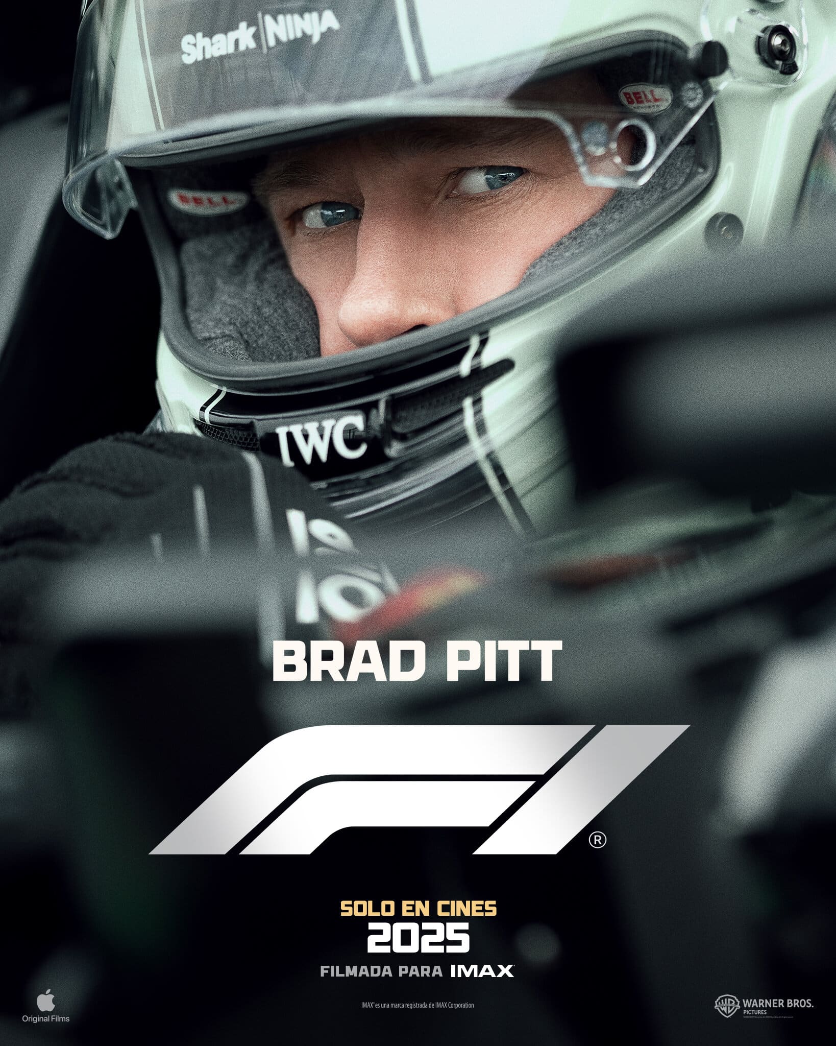 F1 Brad Pitt películ póster