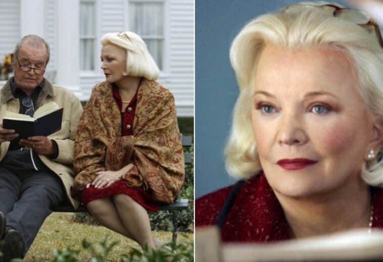 Gena Rowlands padece la misma enfermedad que interpretó en Diario de una pasión