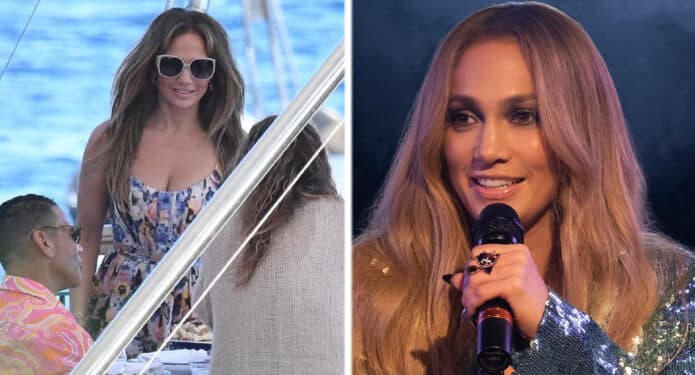 Jennifer Lopez vacaciones en Italia