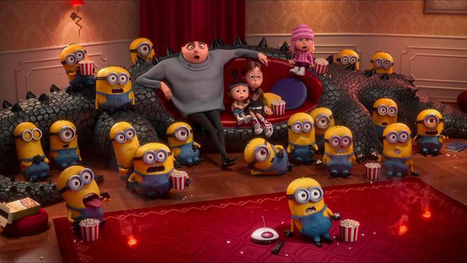 Gru con sus hijas en Mi villano favorito