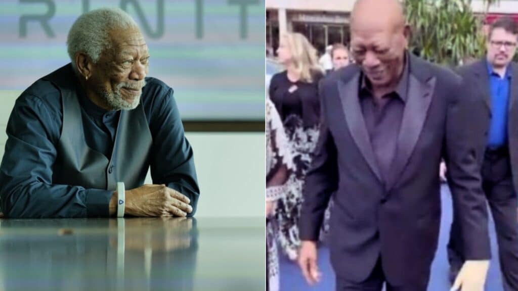 ¿Qué le pasó en la mano a Morgan Freeman, y por qué preocupa su última aparición?