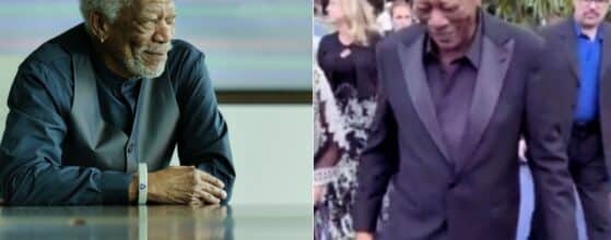 Morgan Freeman, de 87 años, reapareció en público tras un grave accidente automovilístico.
