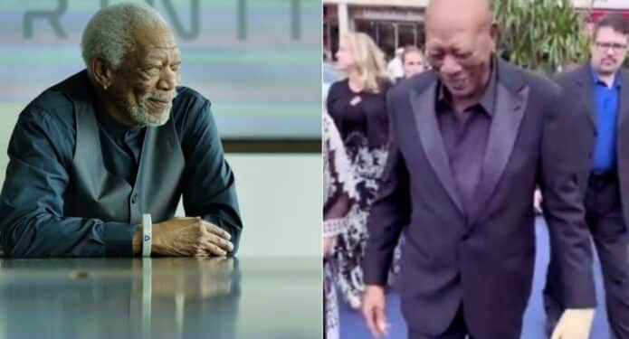 Morgan Freeman, de 87 años, reapareció en público tras un grave accidente automovilístico.