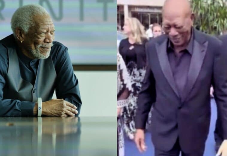 ¿Qué le pasó en la mano a Morgan Freeman, y por qué preocupa su última aparición?