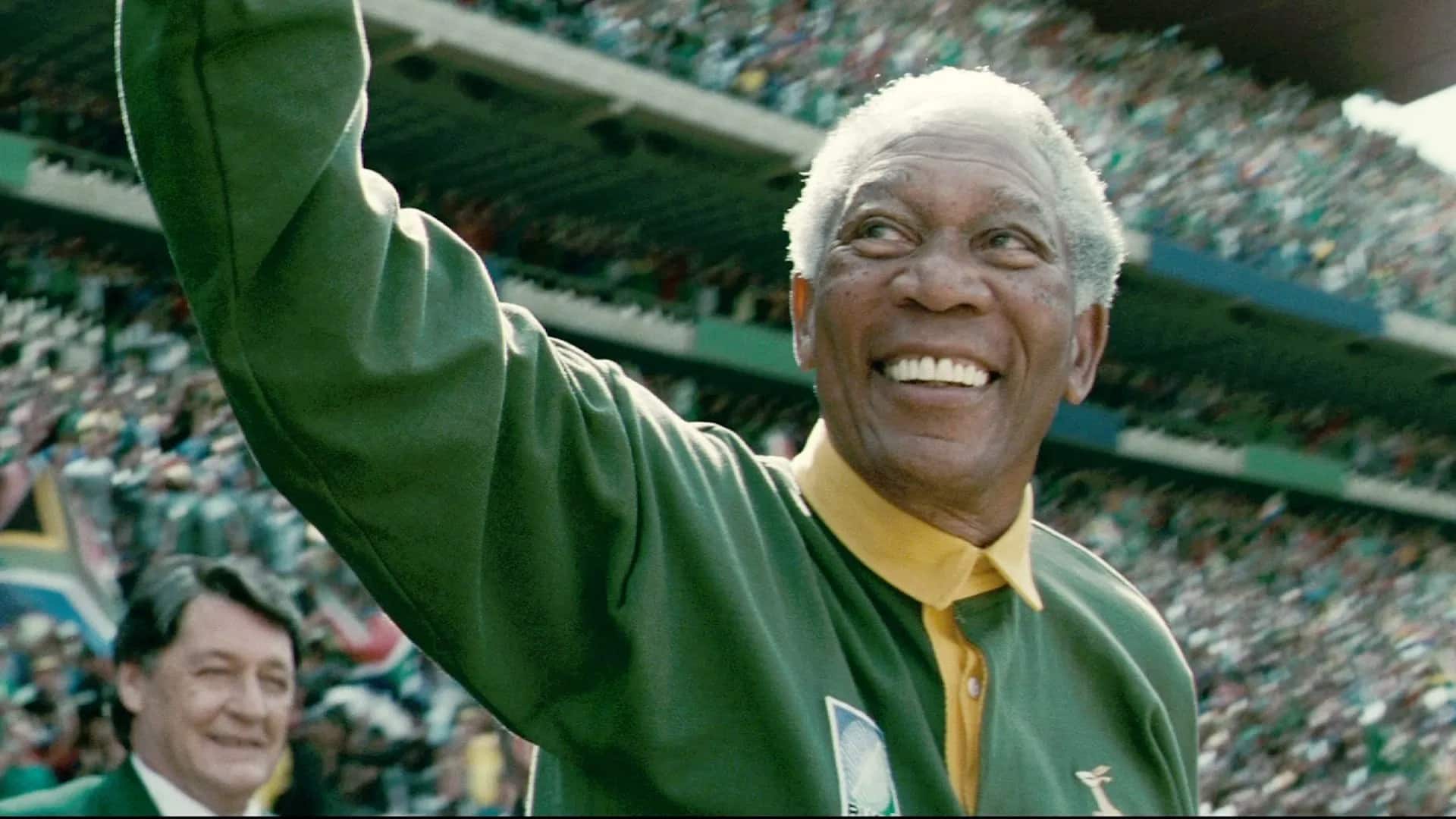 Morgan Freeman en Invictus