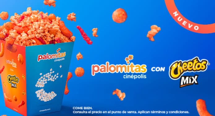 Palomitas Cheetos Mix de venta en Cinépolis