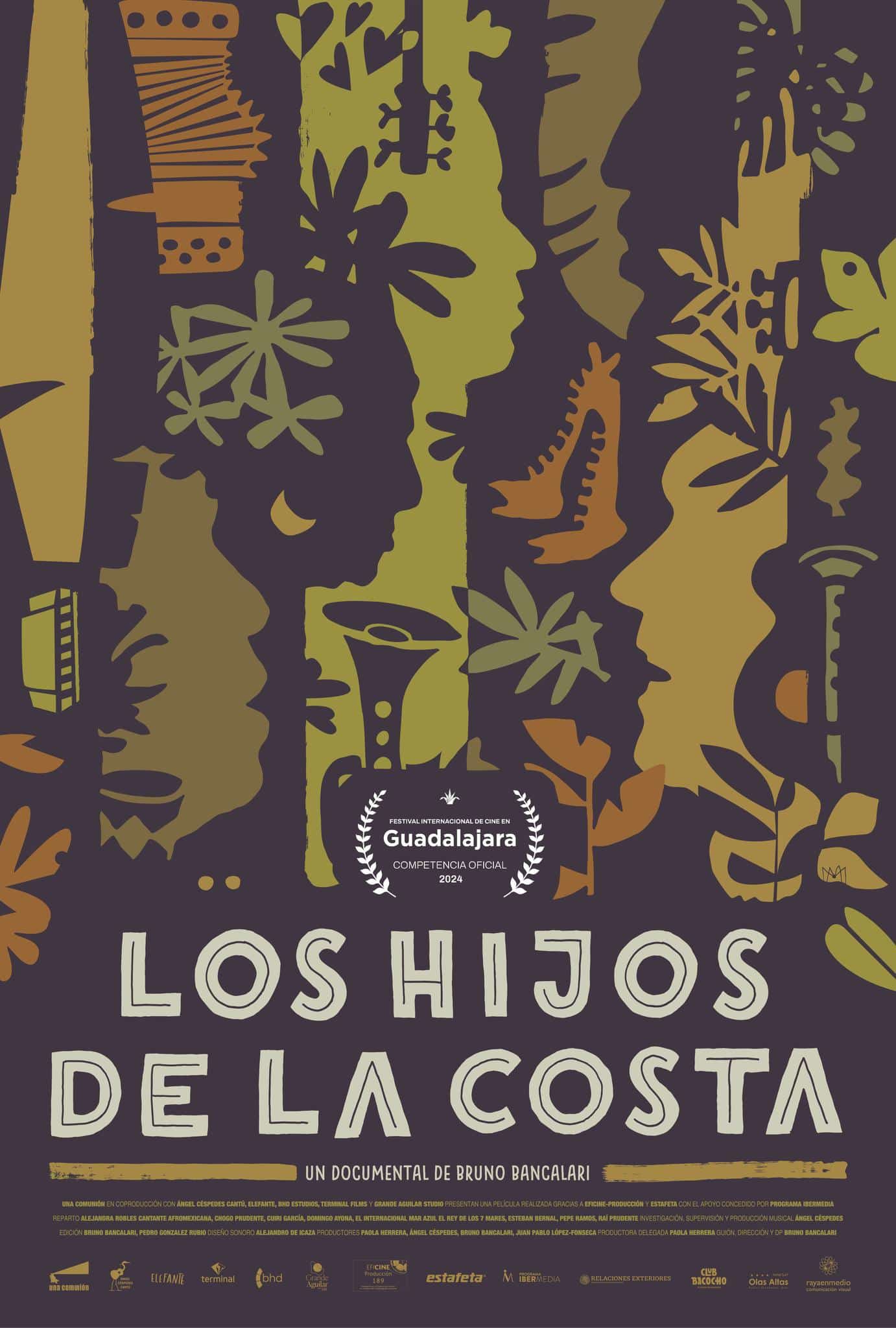 Póster Los hijos de la costa película