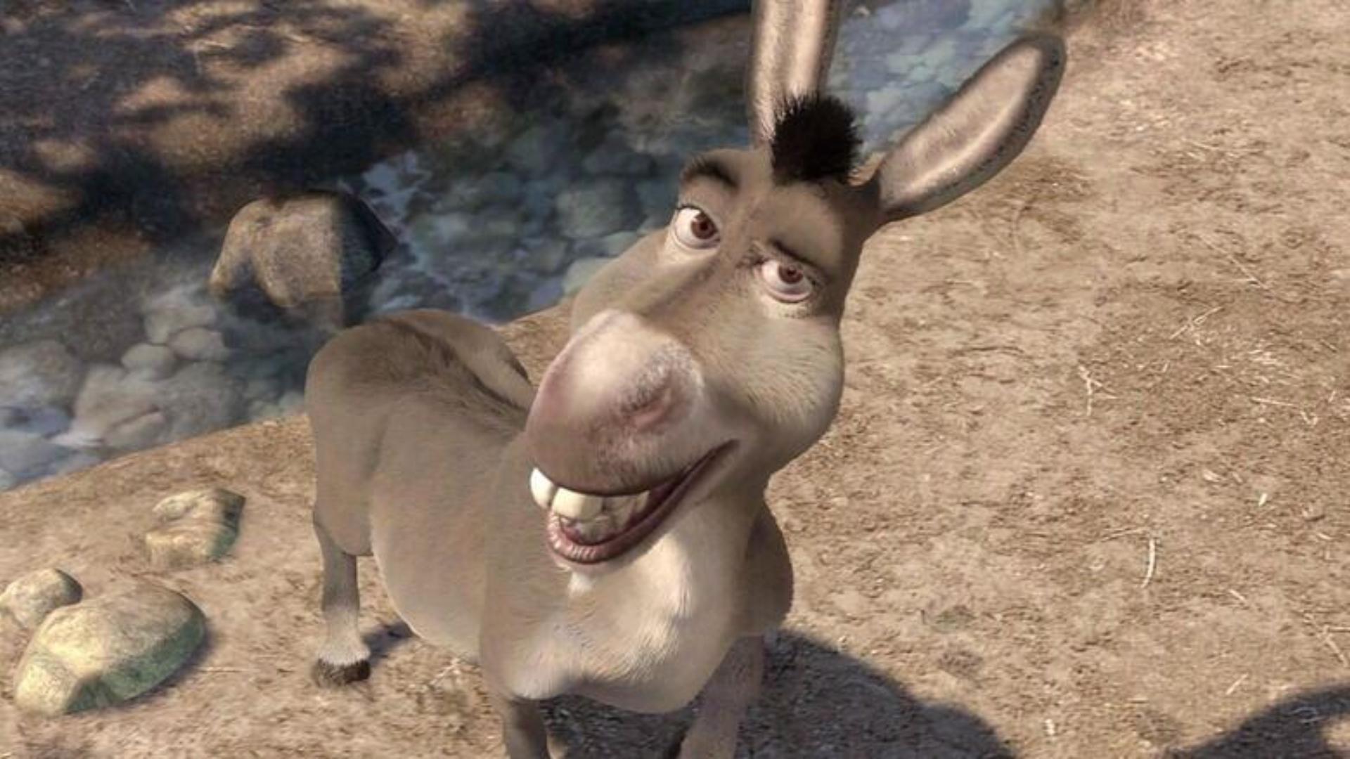 Shrek burro película