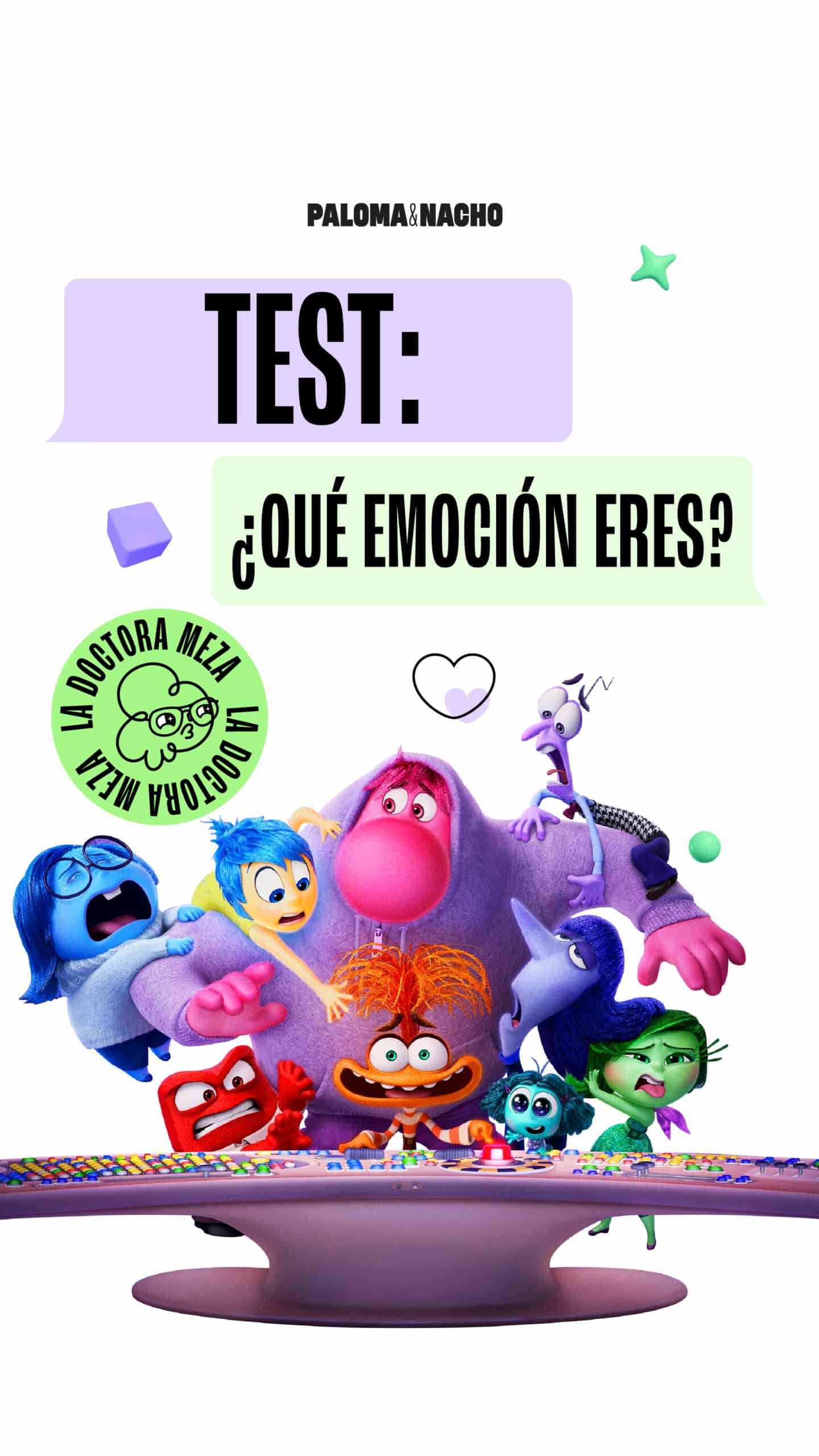 Test qué emoción eres de Intensamente 2