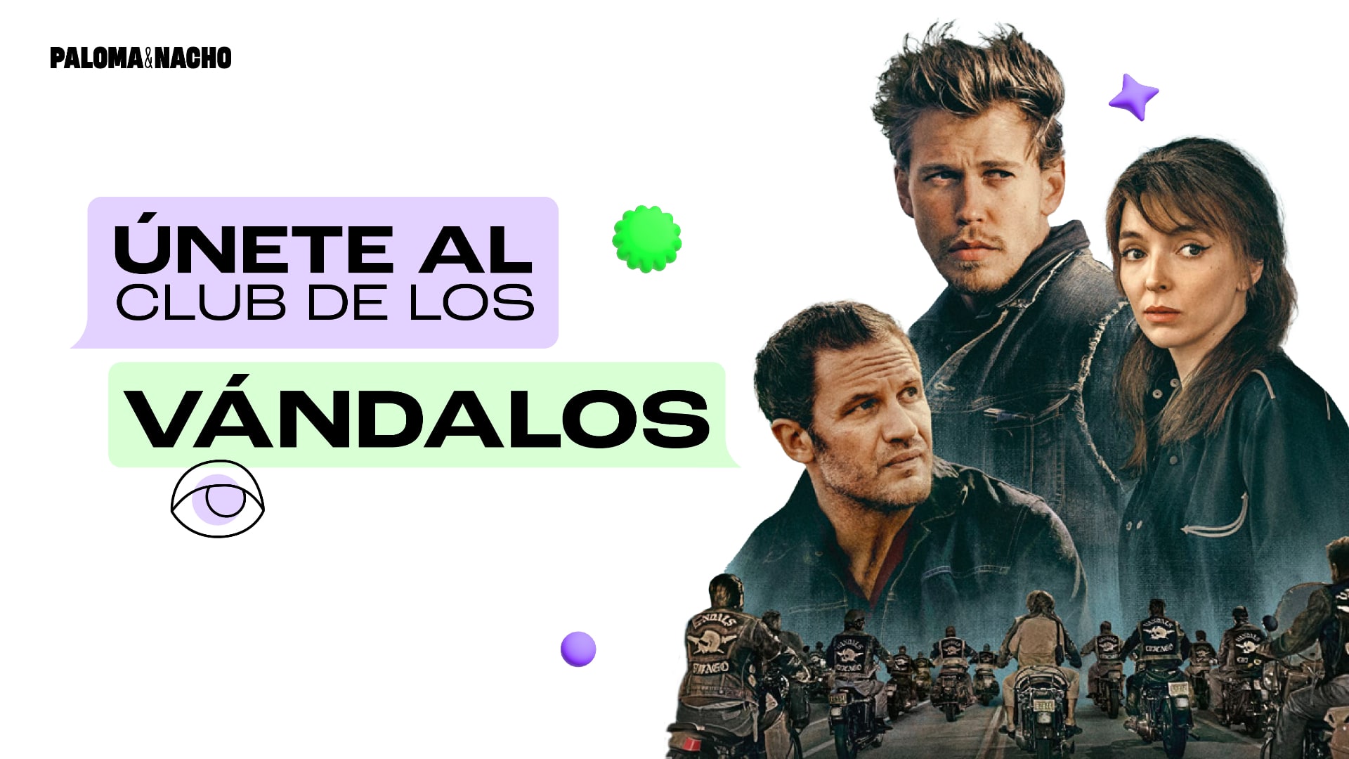 Únete a El club de los vándalos con Austin Butler y Tom Hardy