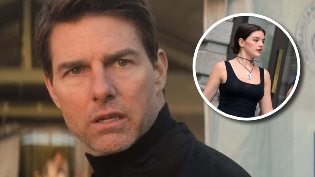 ¿Lo rechaza? Así sorprendió Suri, la hija de Tom Cruise, a su padre