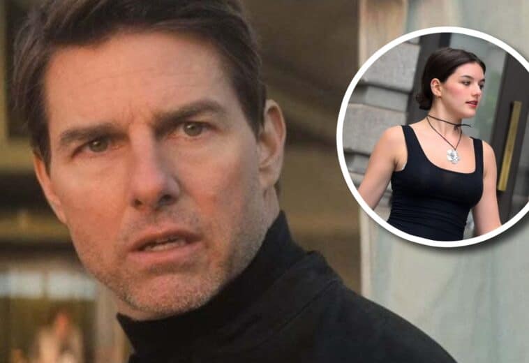 ¿Lo rechaza? Así sorprendió Suri, la hija de Tom Cruise, a su padre