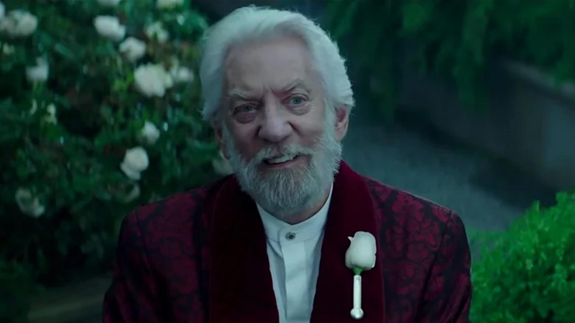 donald sutherland presidente snow