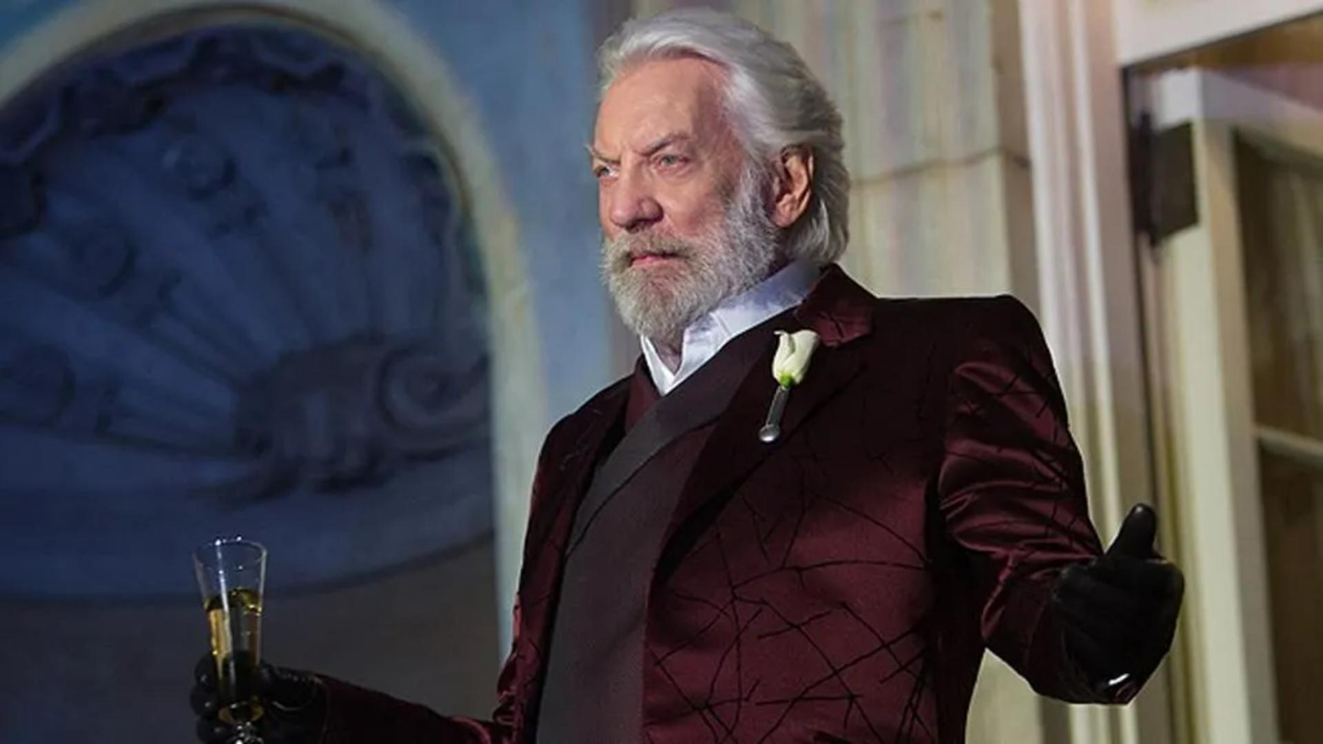 donald sutherland presidente snow