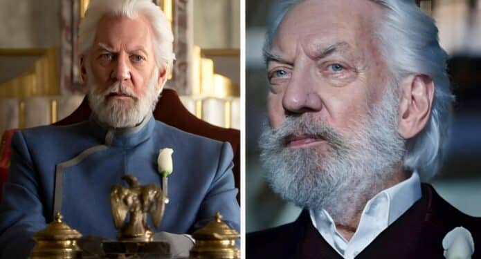 donald sutherland presidente snow