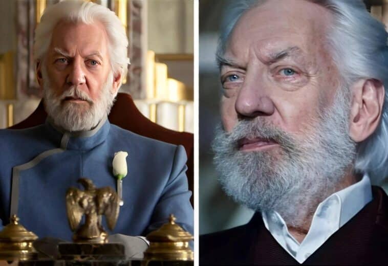 ¿Cómo obtuvo Donald Sutherland el rol del presidente Snow en Los juegos del hambre?