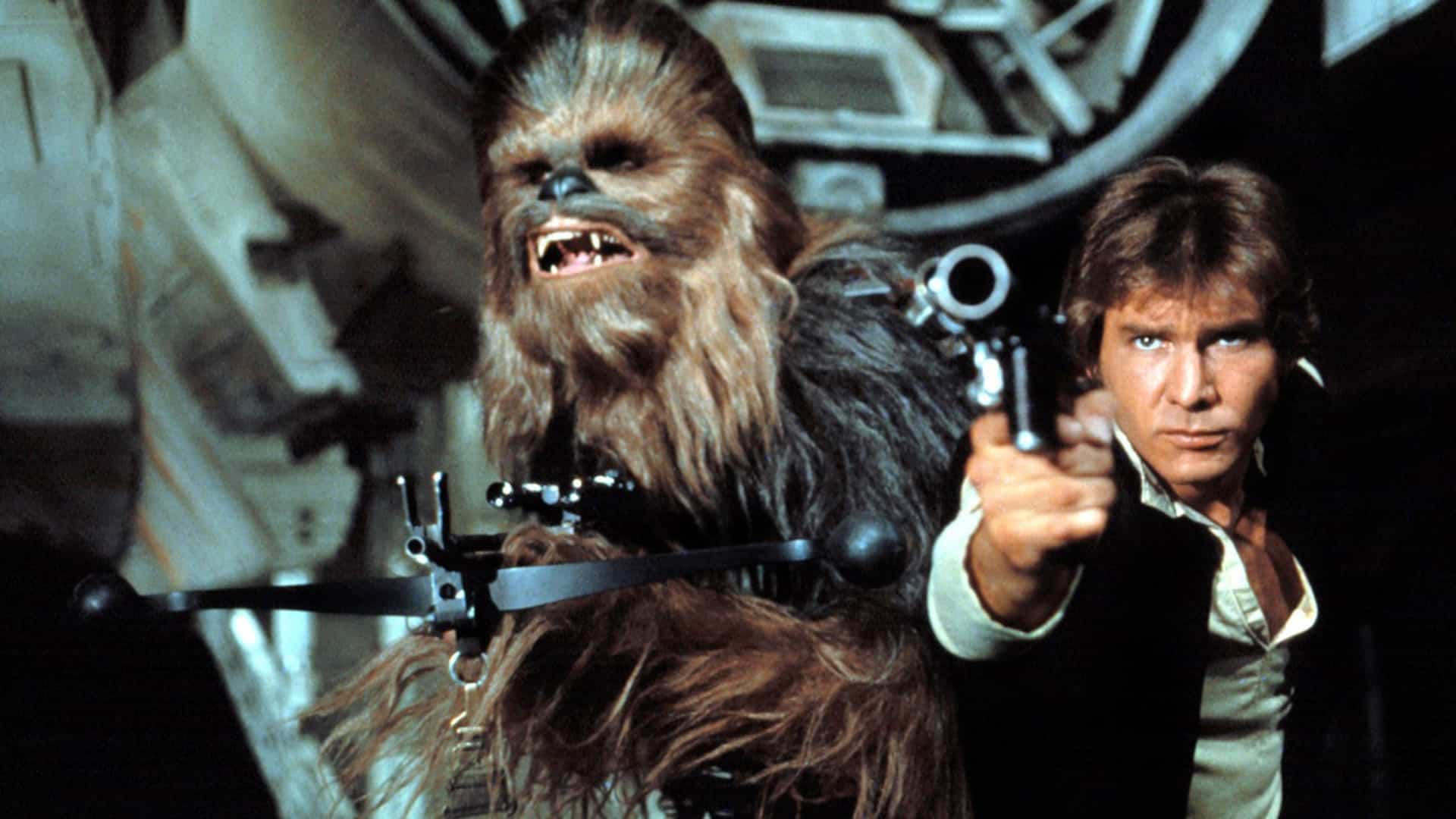 Han Solo y Chewbacca