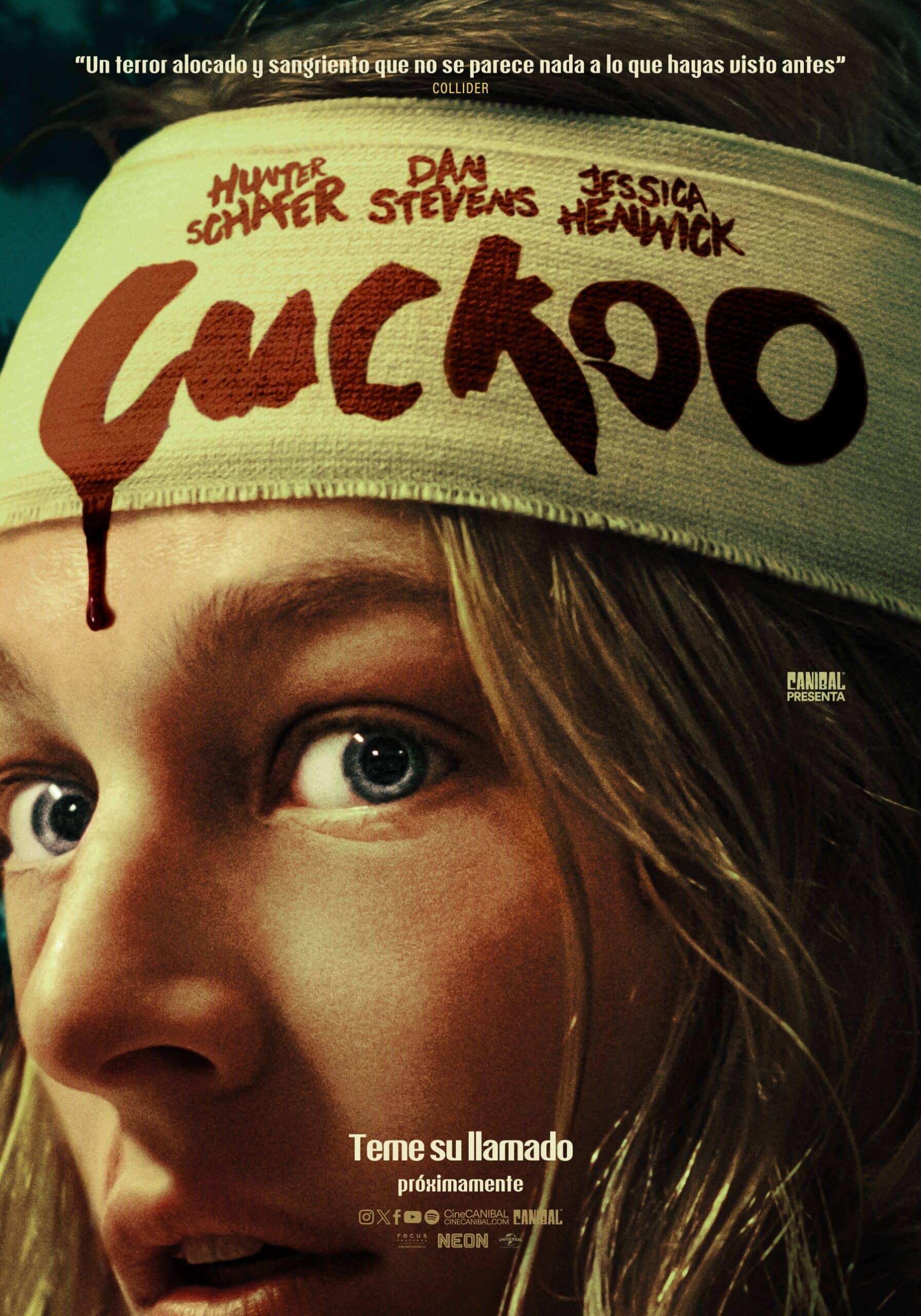 Cuckoo con Hunter Schafer y Dan Stevens