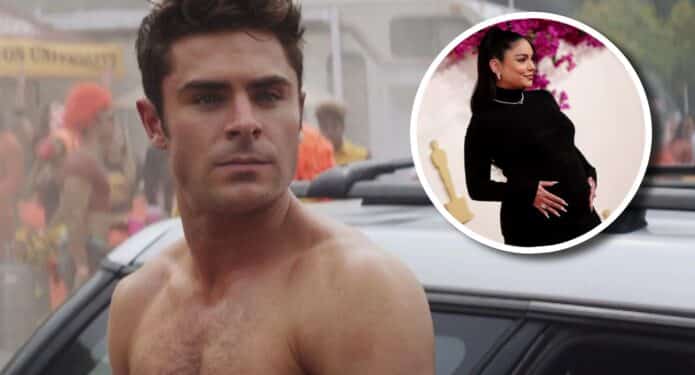 Zac efron reaccionó al embarazo de Vanessa Hudgens