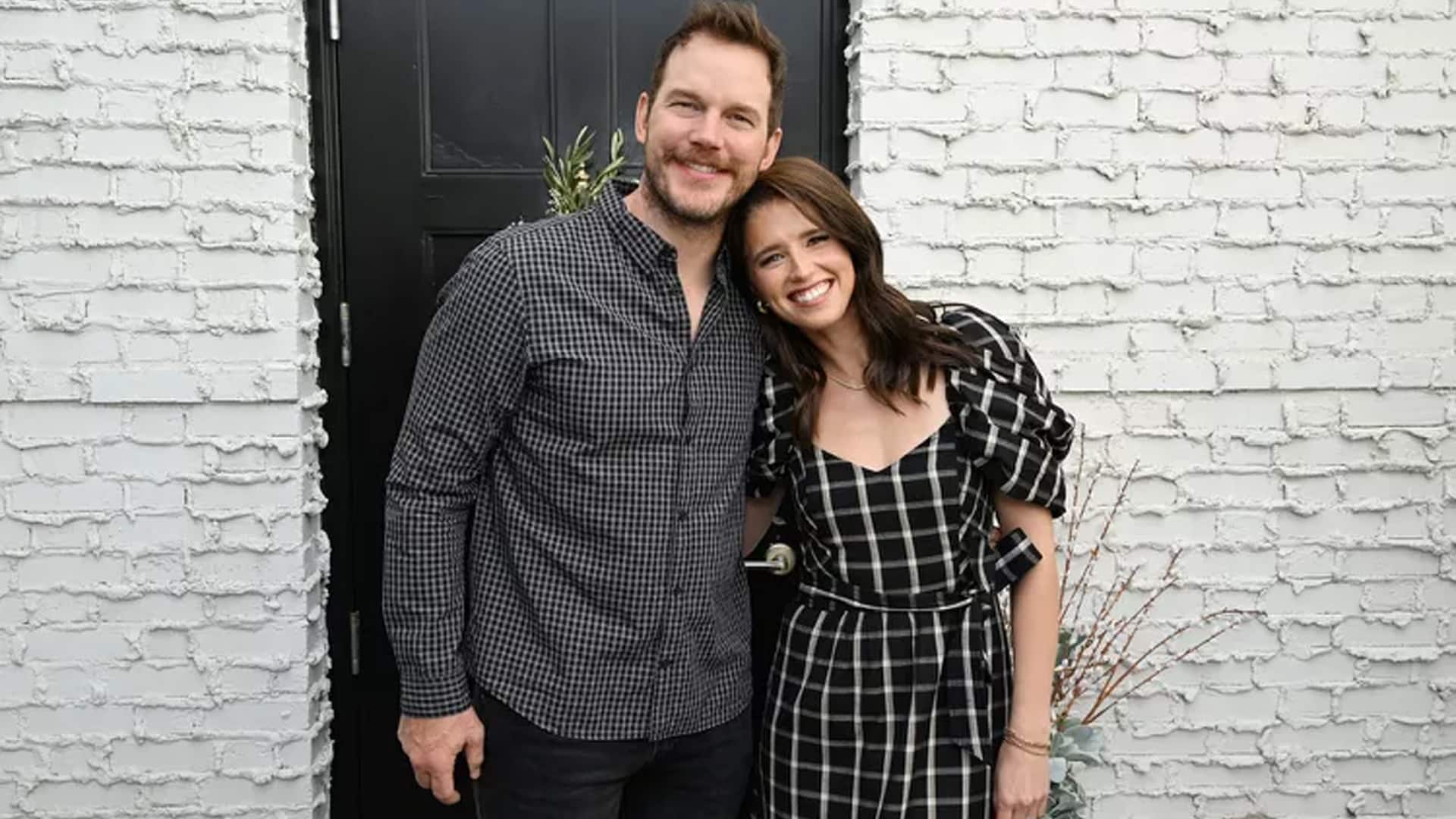 Chris Pratt y su esposa