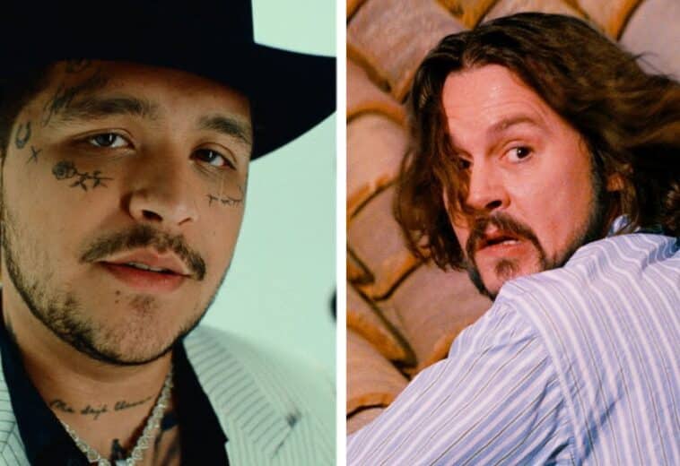 ¿Juego de gemelos? Así fue el encuentro de Johnny Depp y Christian Nodal