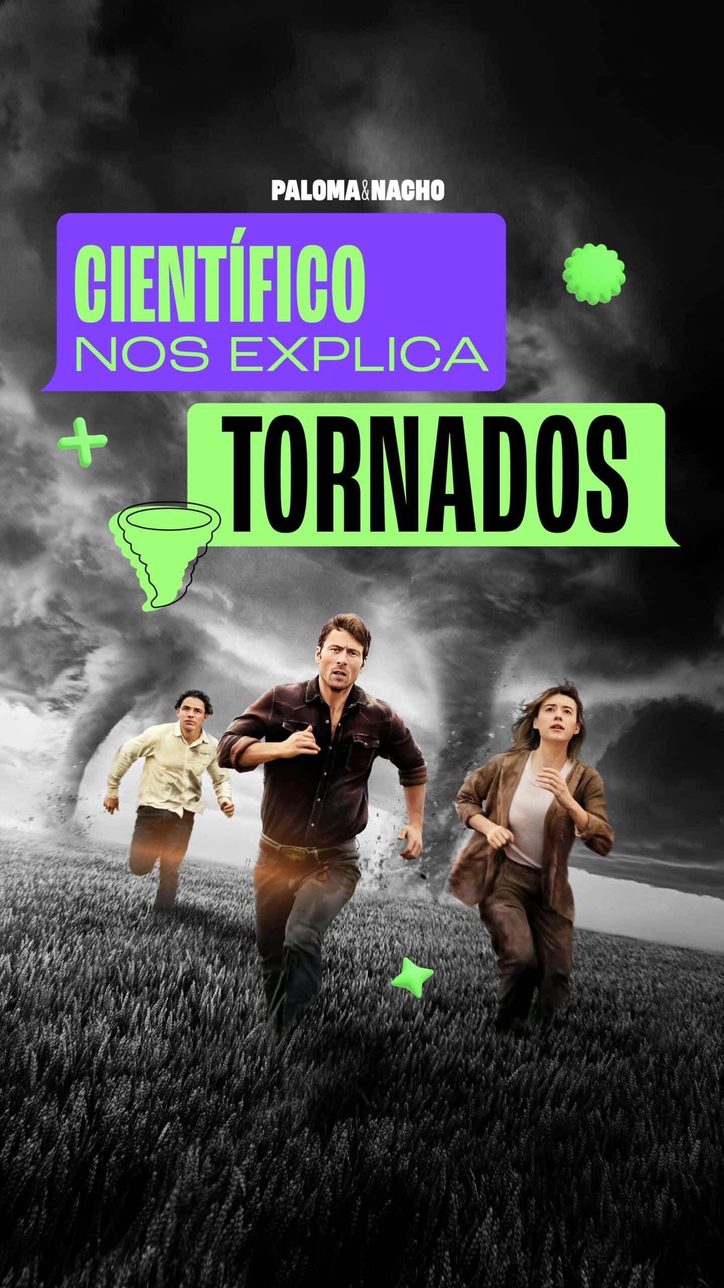 Cómo se forma un tornado Tornados con Glen Powell