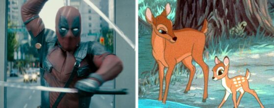 Deadpool y Bambi crossover