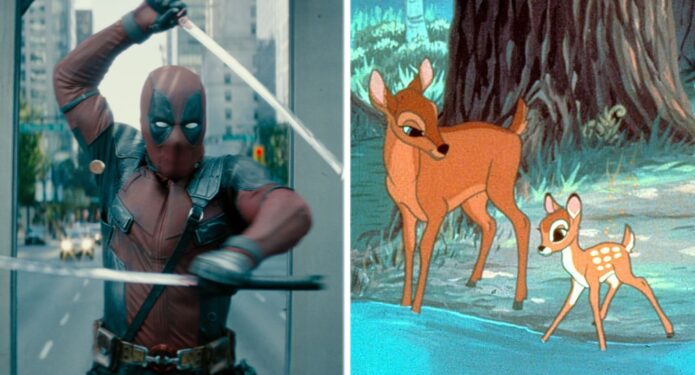 Deadpool y Bambi crossover