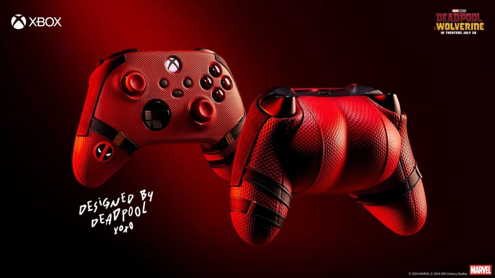 Xbox control de Deadpool