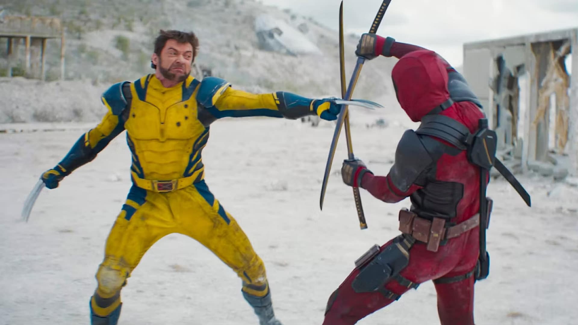 Pelea de Deadpool y Wolverine