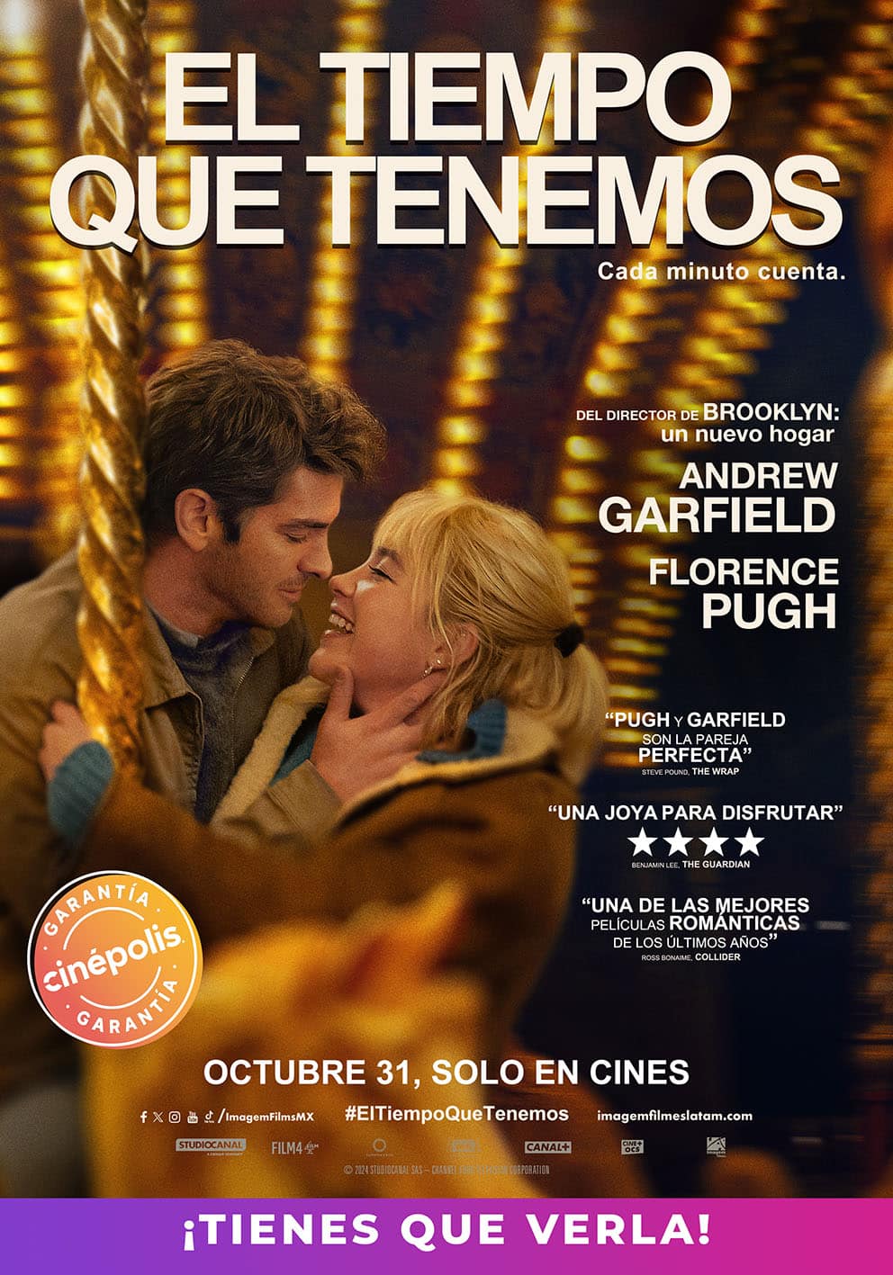 El tiempo que tenemos Garantía Cinépolis póster