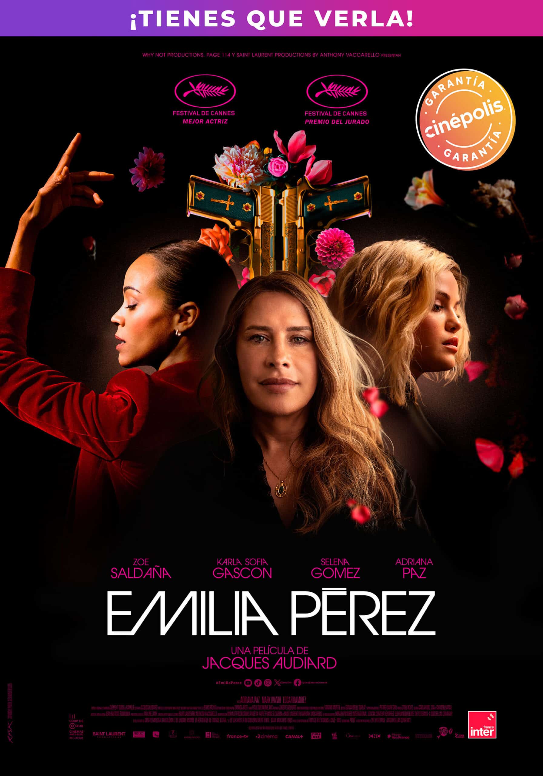 Emilia Perez Garantía Cinépolis póster 