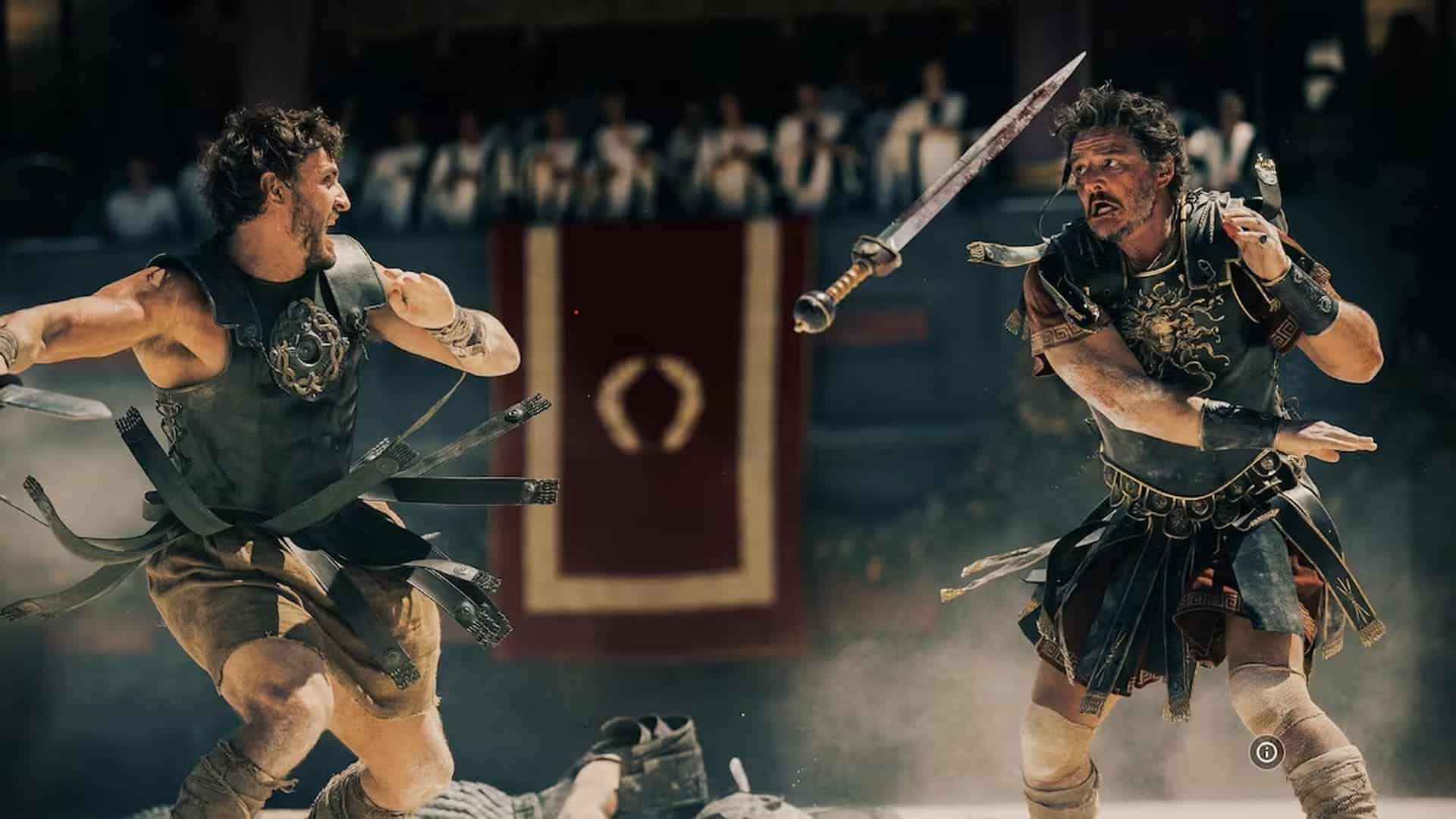 Gladiador 2, pelea Paul Mescal y Pedro Pascal