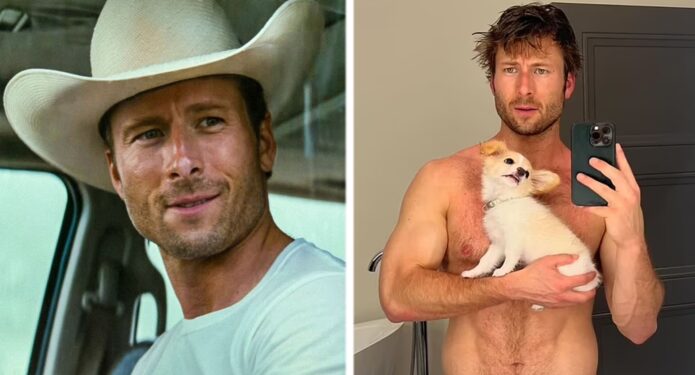 Glen Powell perrito Brisket