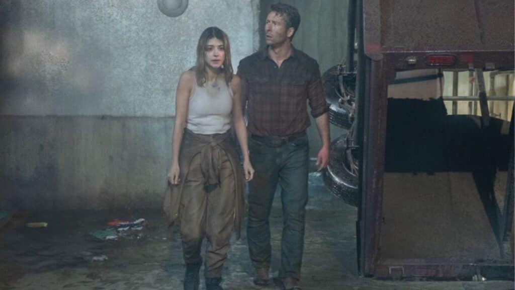 Glen Powell y Daisy Edgar Jones Tornados