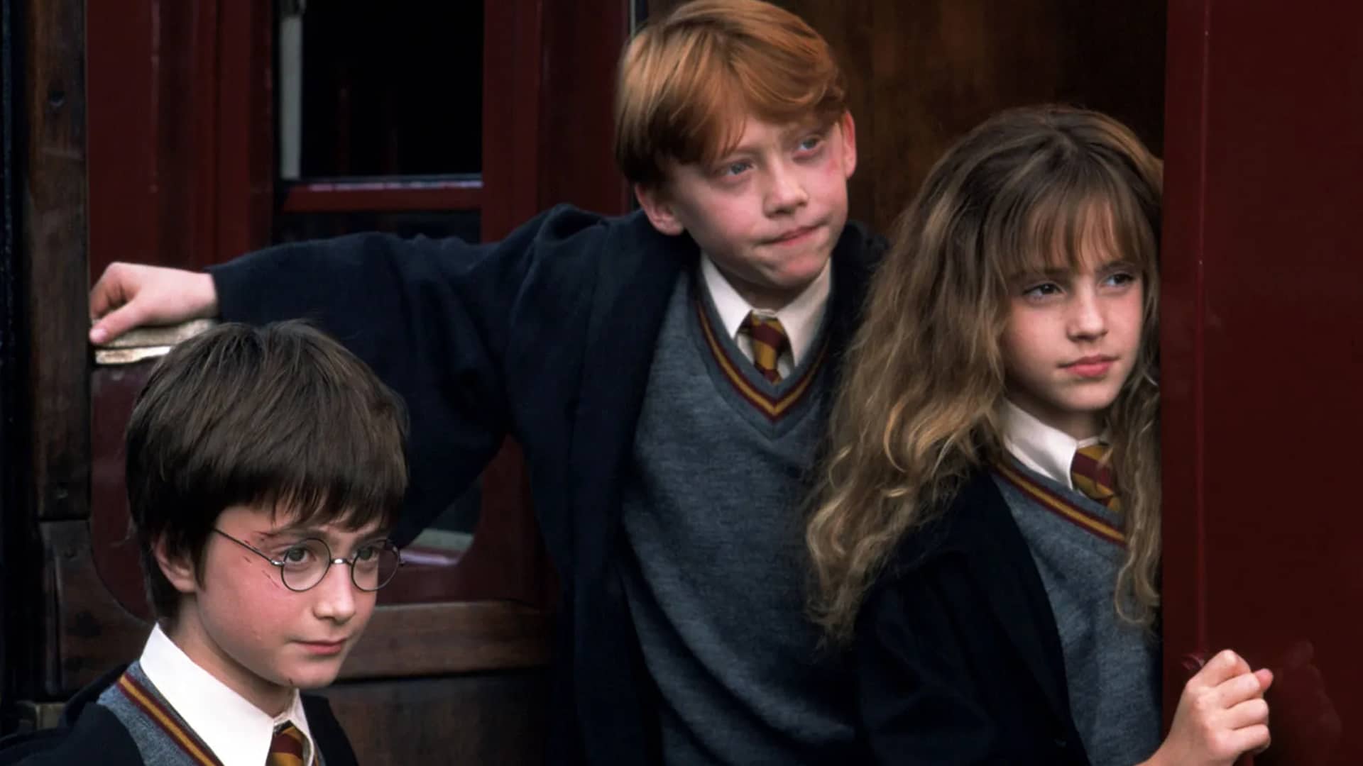 Harry, Ron y Hermione