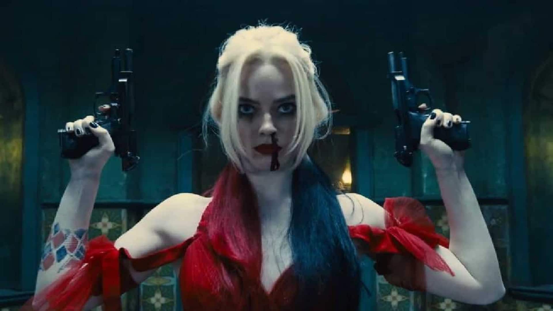 Harley Quinn con pistolas