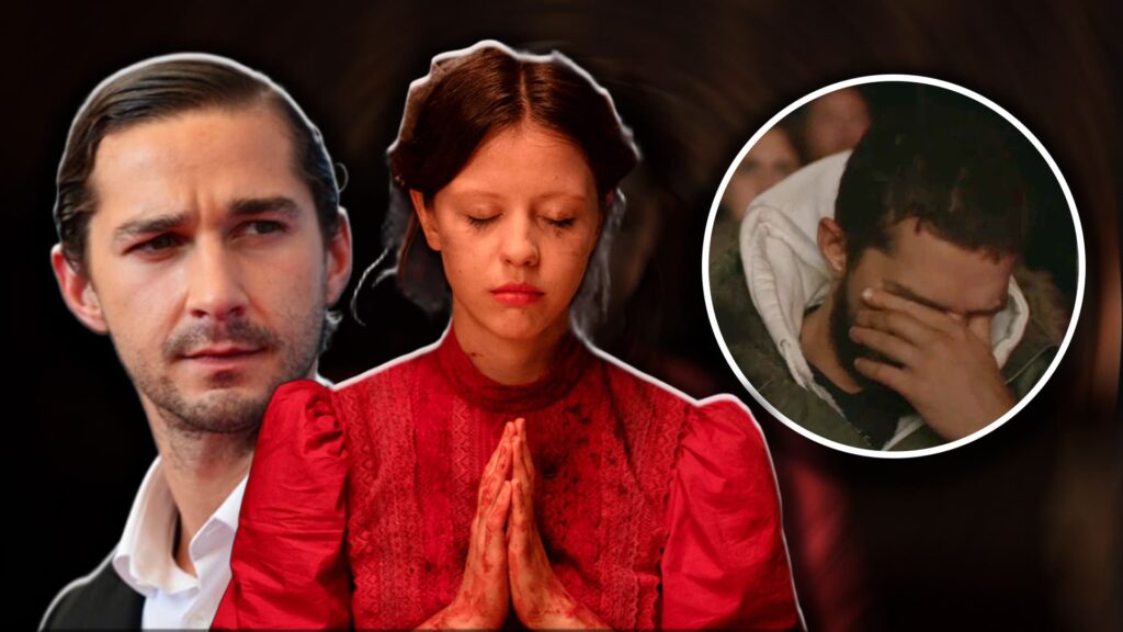 Mia Goth y Shia LaBeouf