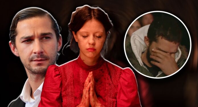 Mia Goth y Shia LaBeouf