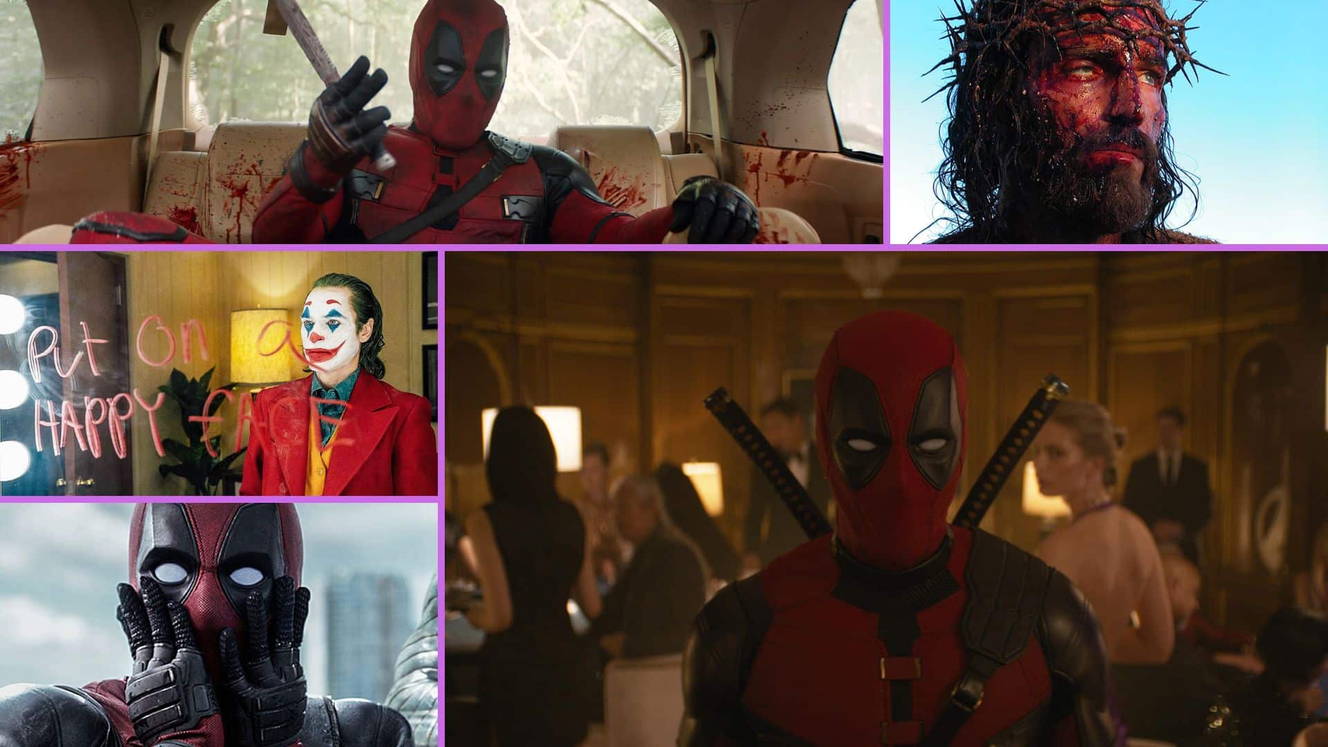 Películas con clasificación R con la mejor taquilla de todos los tiempos:

La pasión de Cristo, Joker y las tres entregas de Deadpool