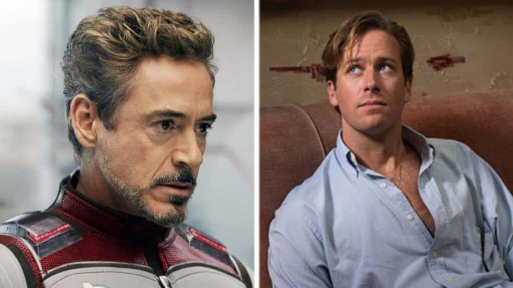 ¿Qué consejos le dio Robert Downey Jr. a Armie Hammer tras su cancelación?