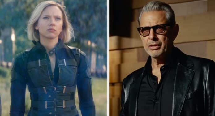 Scarlett Johansson y Jeff Goldblum