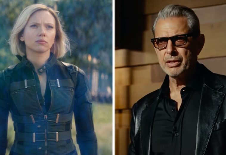 Así recibió Jeff Goldblum a Scarlett Johansson en la saga Jurassic Park