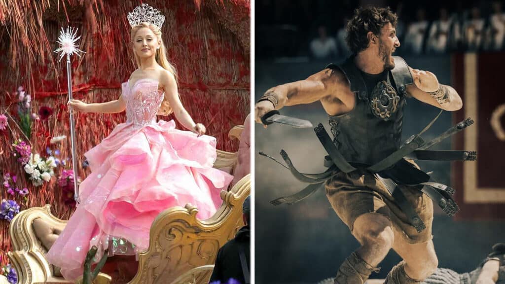 ¿Un nuevo Barbenheimer? Wicked y Gladiador 2 podrían competir en su estreno