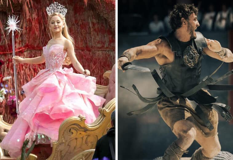 ¿Un nuevo Barbenheimer? Wicked y Gladiador 2 podrían competir en su estreno